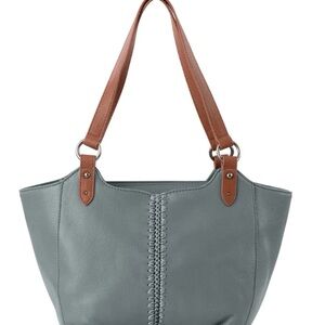 The Sak Bolinas Meadow Leather Satchel Shoulder Bag, MSRP $249